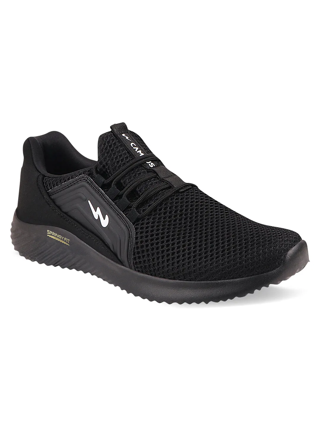 TYSON Pro Black Men's Walking Shoes sold by Campus Shoes product image thumbnail 2