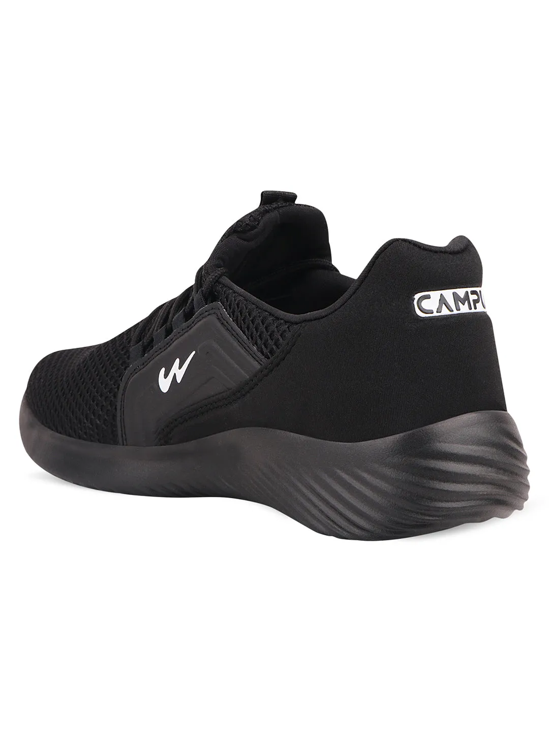 TYSON Pro Black Men's Walking Shoes sold by Campus Shoes product image thumbnail 3