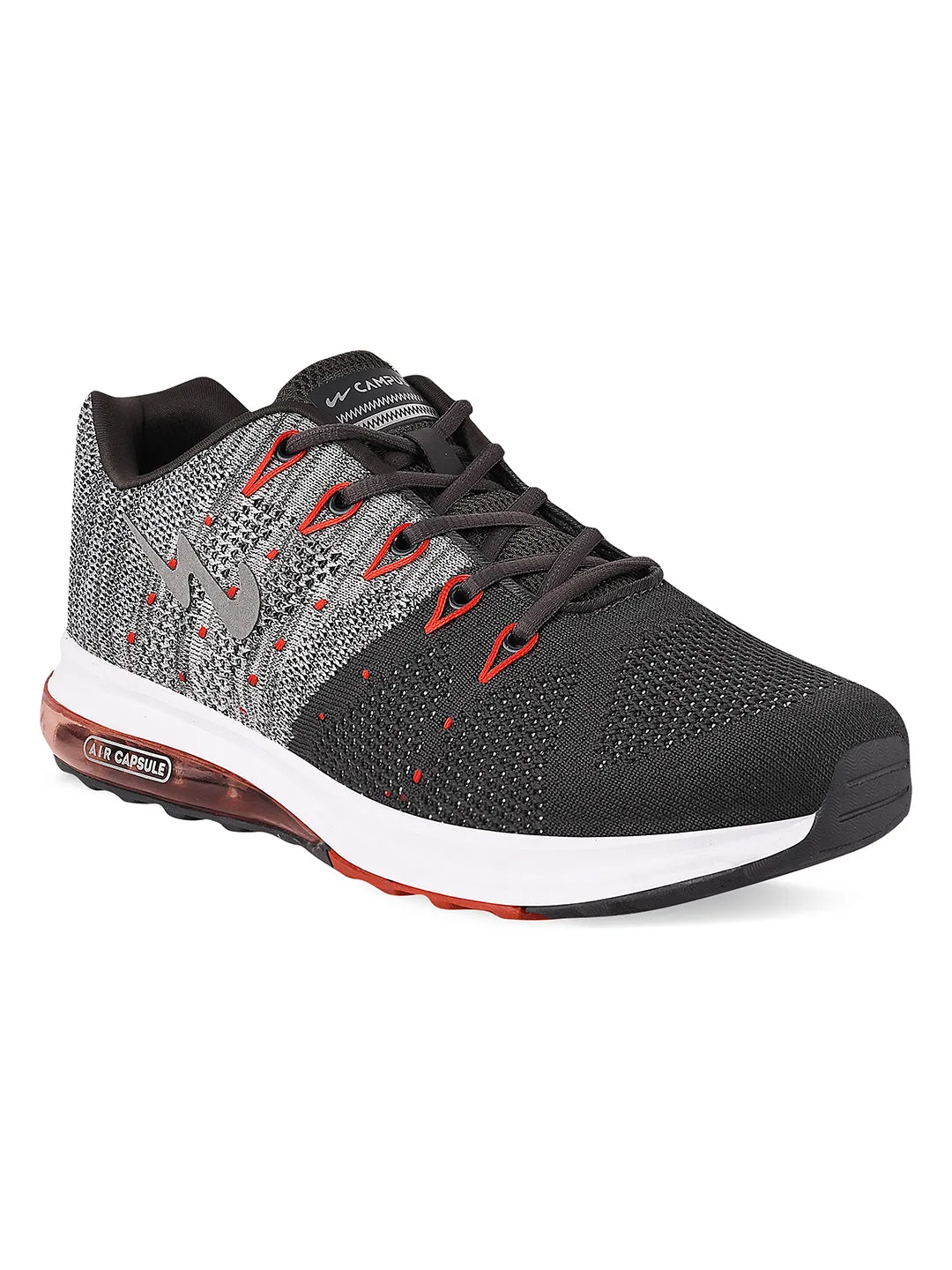 PERIS Grey Men's Running Shoes sold by Campus Shoes product image thumbnail 2