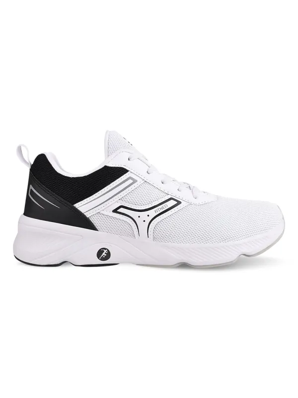 HURRICANE White Men's Running Shoes sold by Campus Shoes