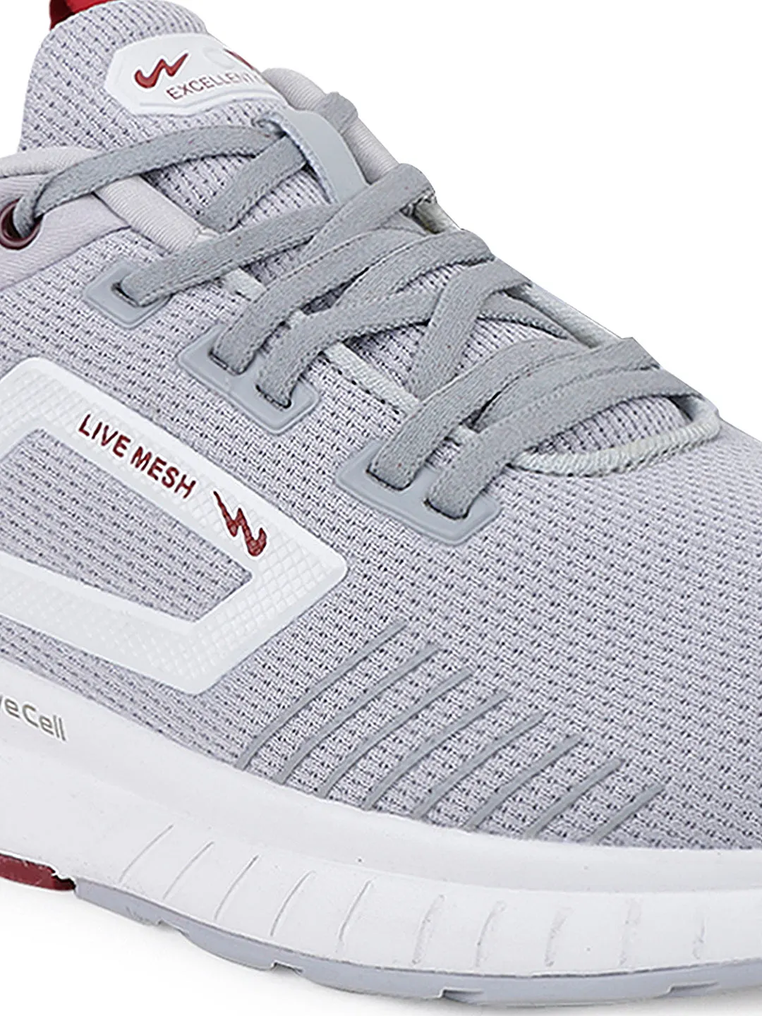 EVOK Grey Men's Sports Shoes sold by Campus Shoes product image thumbnail 4