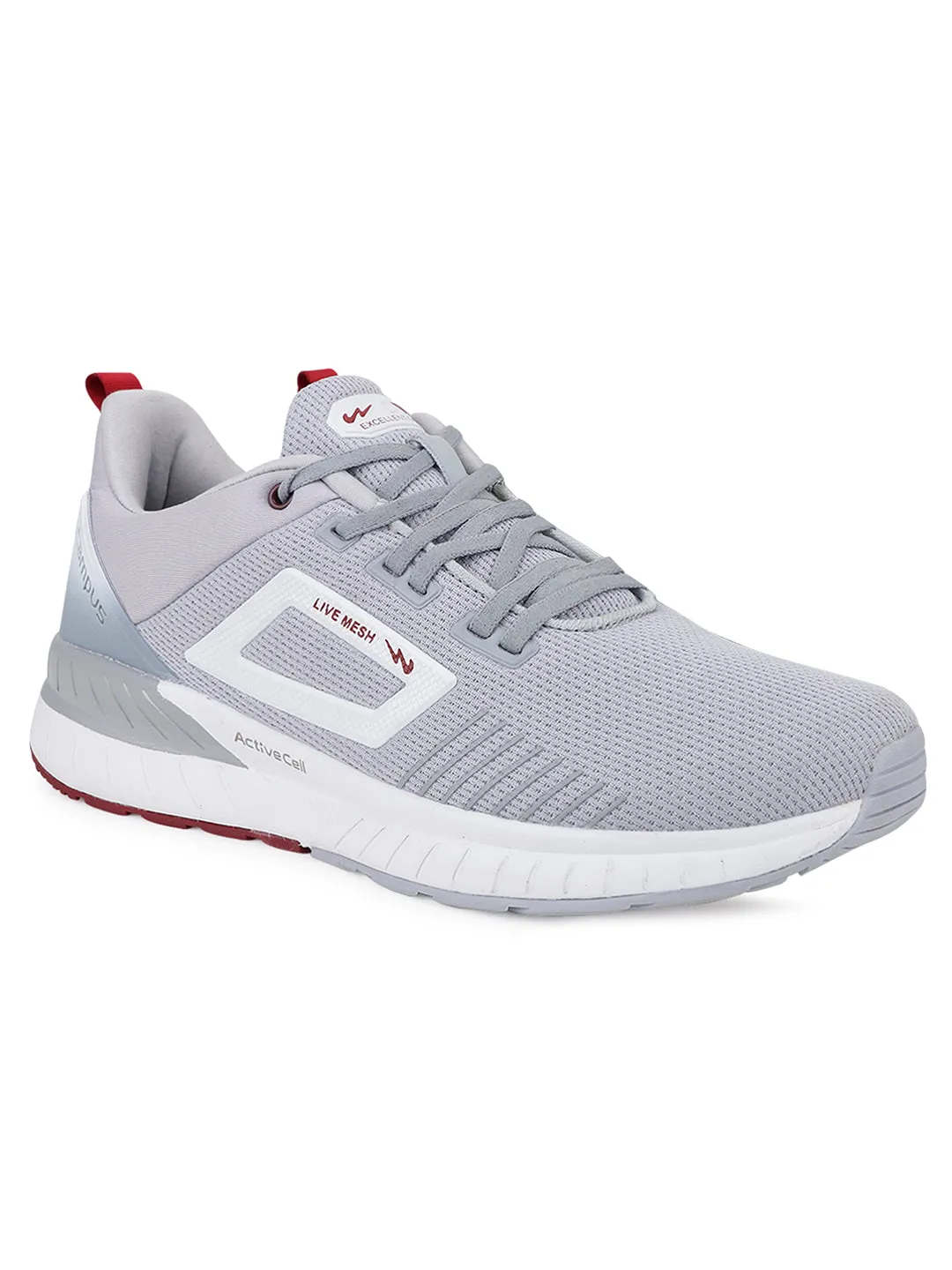 EVOK Grey Men's Sports Shoes sold by Campus Shoes product image thumbnail 2