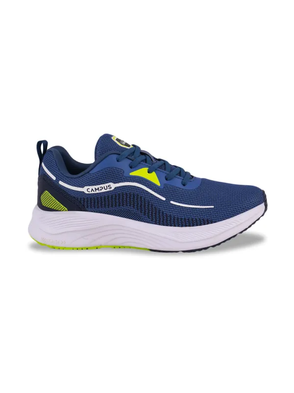 DOMINGO Blue Men's Running Shoes sold by Campus Shoes