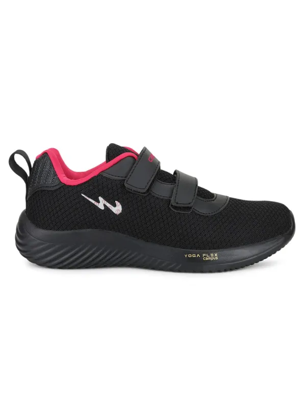 LISA V N Black Women's Running Shoes sold by Campus Shoes