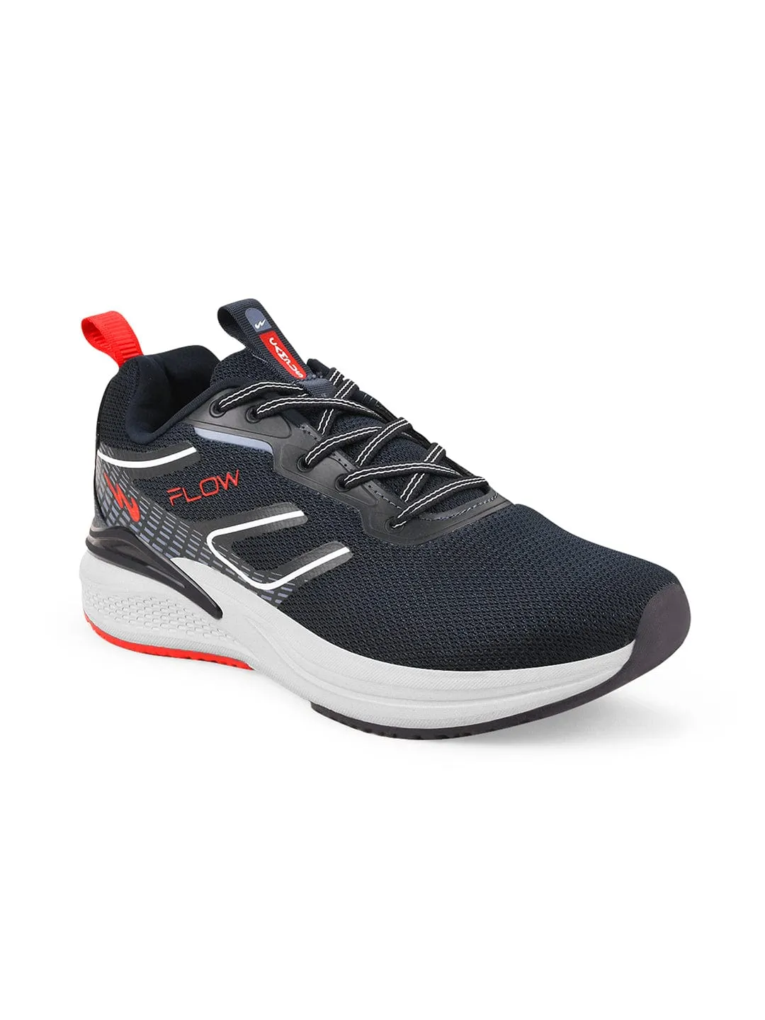 FLOW PRO Navy Men's Running Shoes sold by Campus Shoes product image thumbnail 2