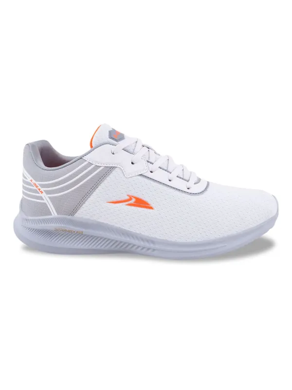 AGR-004 White Men's Sports Shoes sold by Campus Shoes