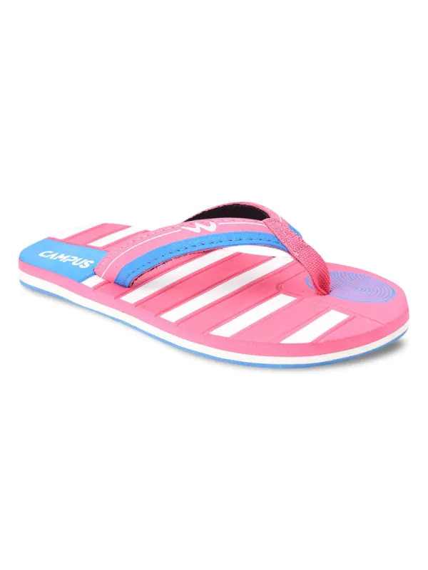 GCL-2013 Pink Women's Flip flops sold by Campus Shoes