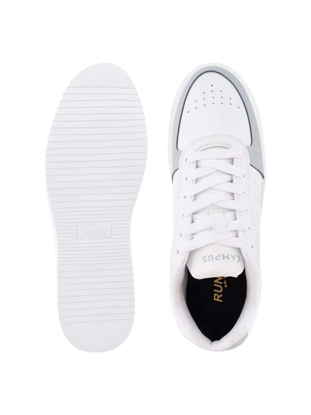 CAMP DENVER White Men's Sneakers sold by Campus Shoes product image thumbnail 4