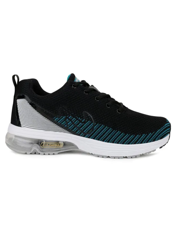 WINNER Black Men's Running Shoes sold by Campus Shoes