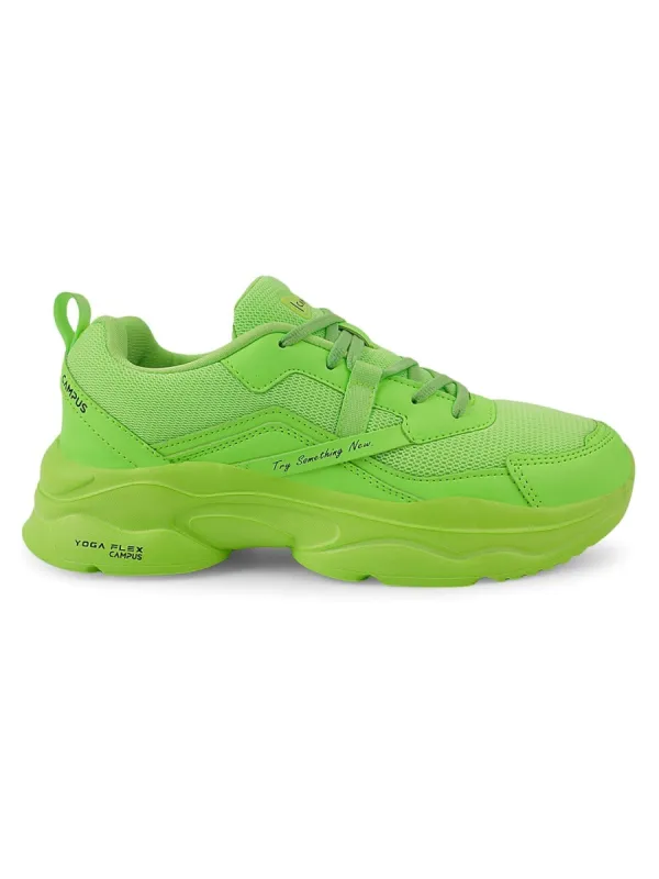 RAISE Green Women's Sneakers sold by Campus Shoes