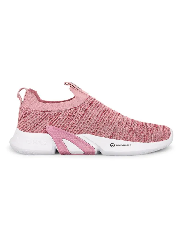ALURA Pink Women's Slip-ons sold by Campus Shoes