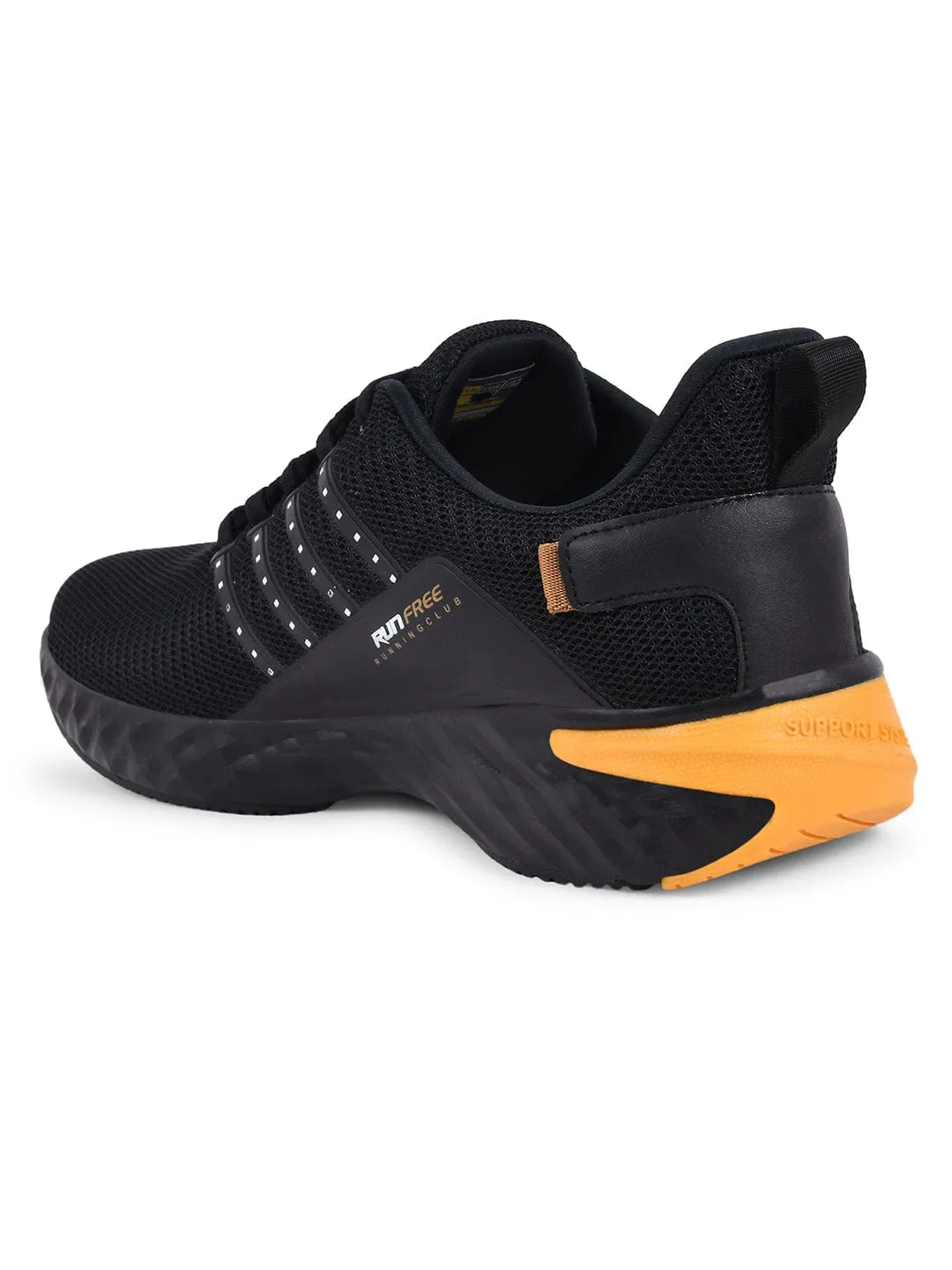 OSLO PRO Black Men's Sports Shoes sold by Campus Shoes product image thumbnail 3