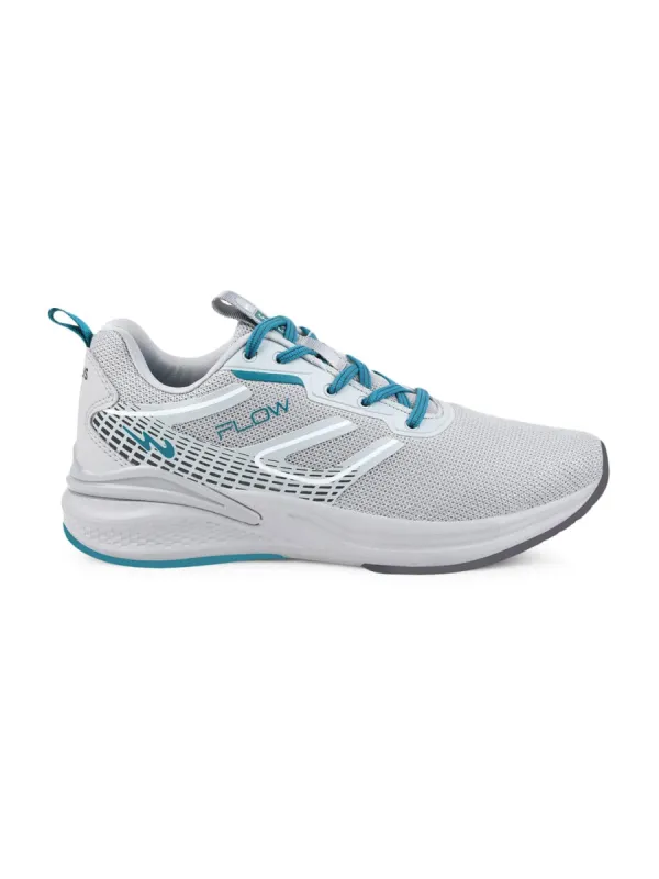FLOW PRO Grey Men's Running Shoes sold by Campus Shoes