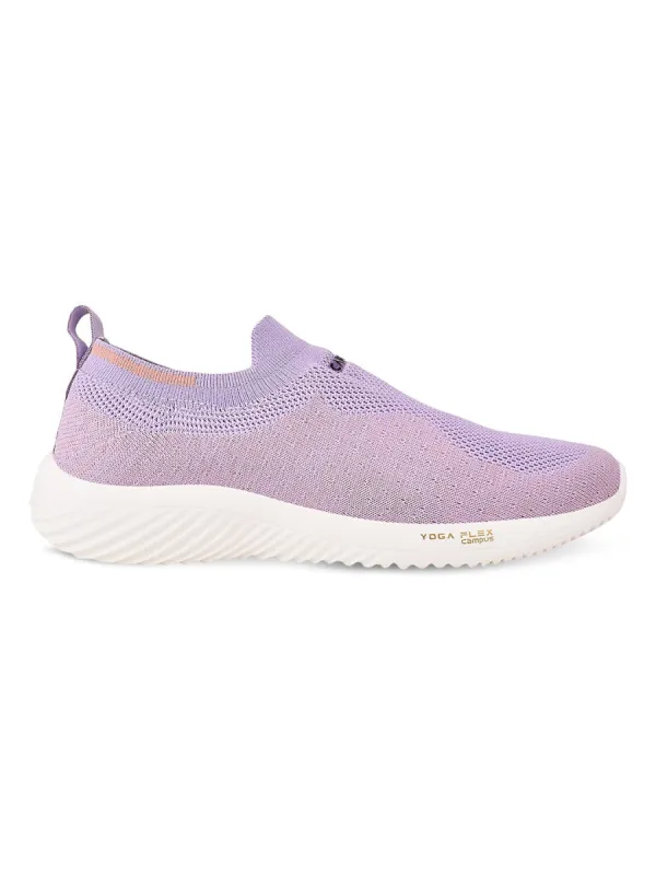 CAMP CALLIE Purple Women's Slip-ons sold by Campus Shoes