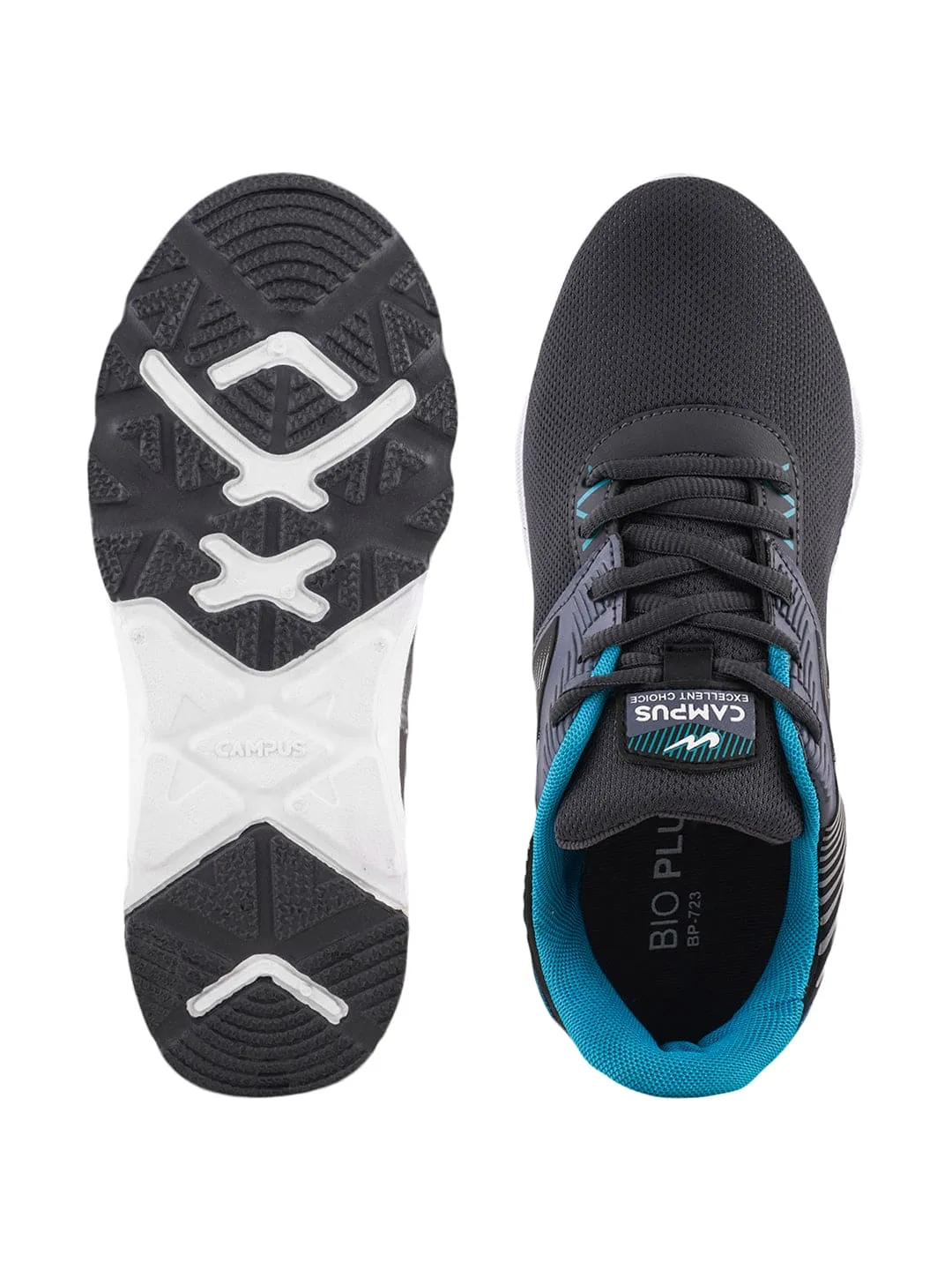 BP-723 Grey Men's Sports Shoes sold by Campus Shoes product image thumbnail 4