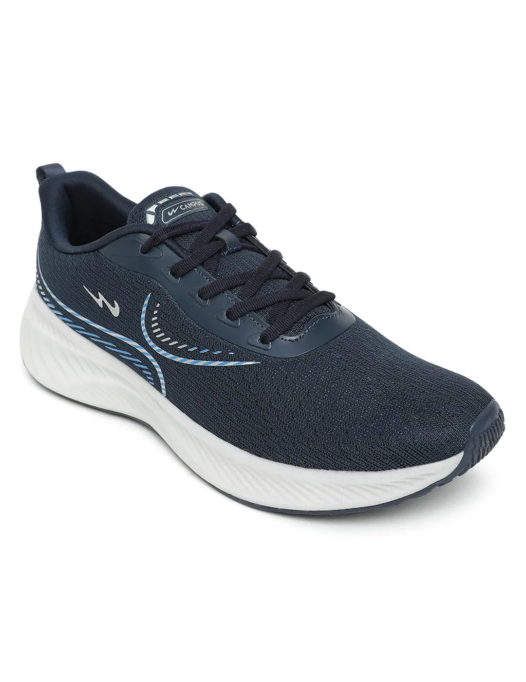 SLAKE Navy Men Sports Shoes sold by Campus Shoes product image thumbnail 2