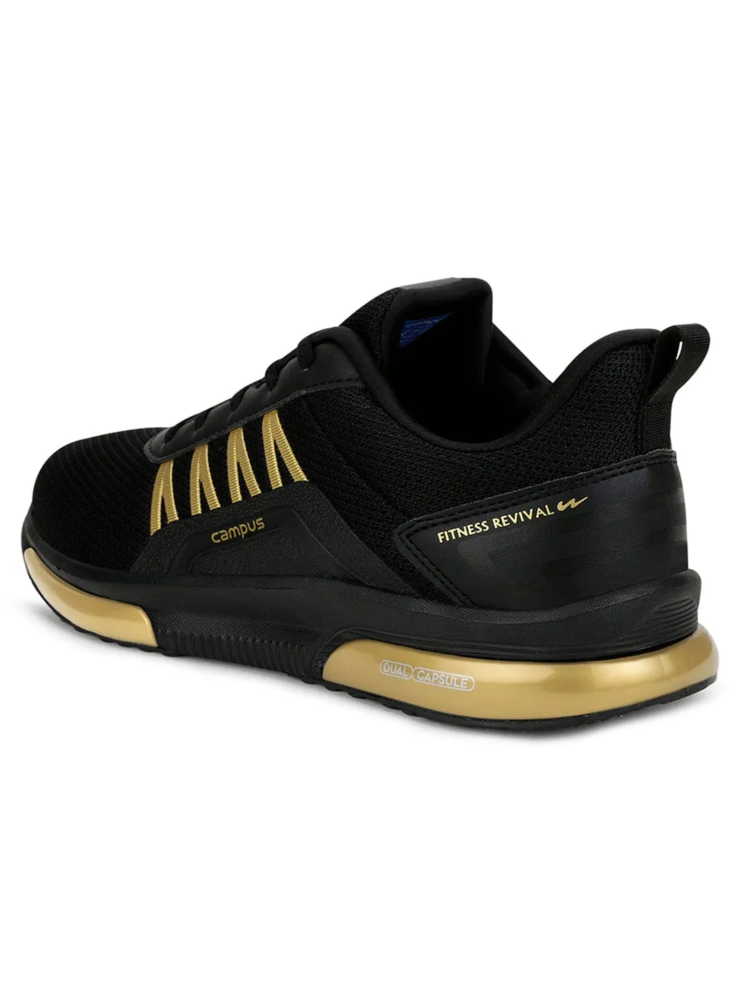 BRAZIL PRO Black Men's Running Shoes sold by Campus Shoes product image thumbnail 3