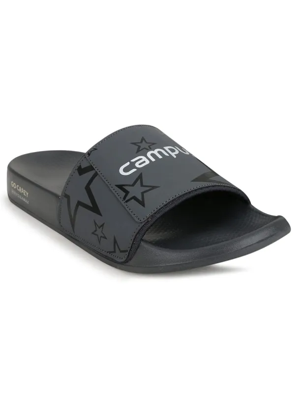 GC-SL-201 Grey Men's Slides sold by Campus Shoes