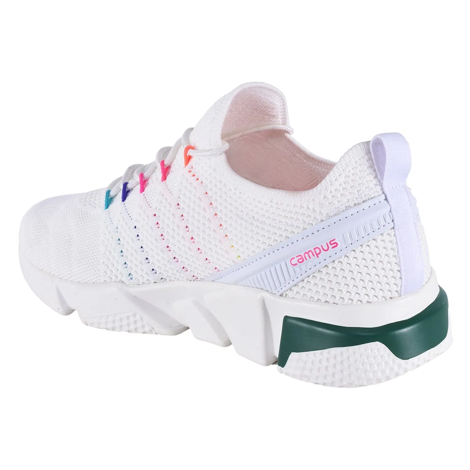 SUNSHINE White Women's Running Shoes sold by Campus Shoes product image thumbnail 3