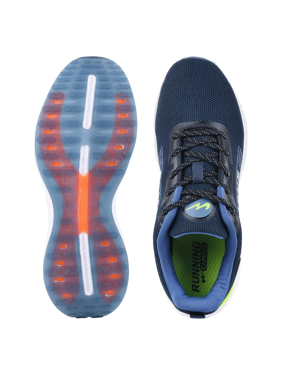 CAMP HENRY Blue Men's Running Shoes sold by Campus Shoes product image thumbnail 4