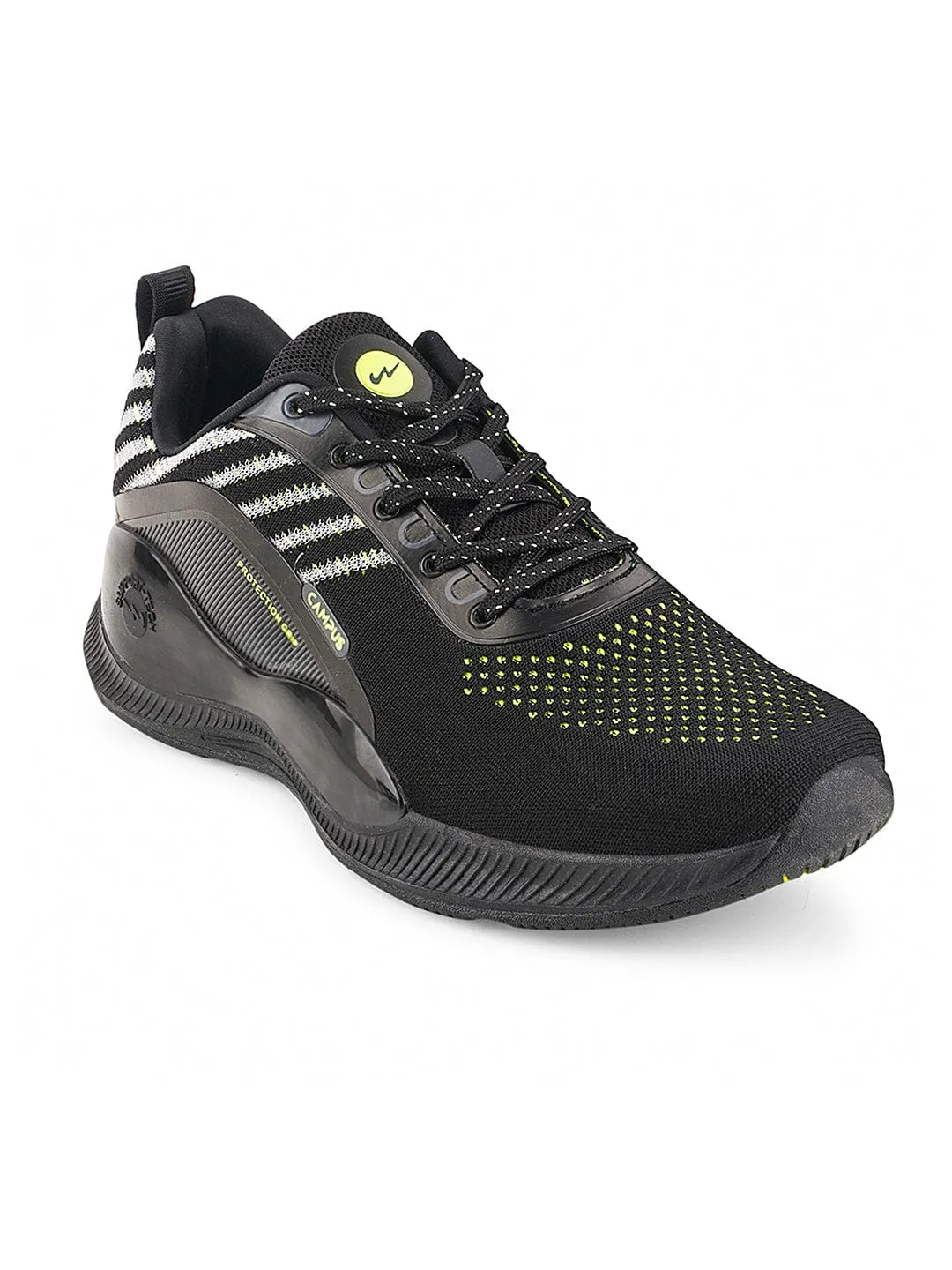 GUIDE Black Men's Running Shoes sold by Campus Shoes product image thumbnail 2