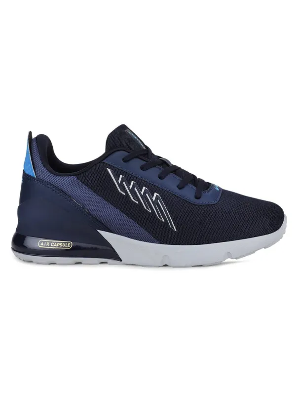 TRACE Navy Men's Running Shoes sold by Campus Shoes