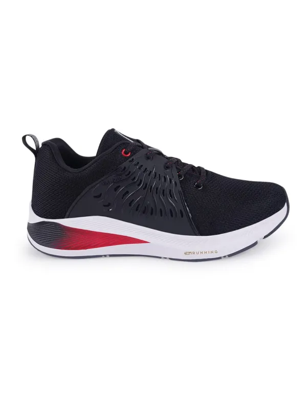 CAMP-INTENSE Black Men's Running Shoes sold by Campus Shoes