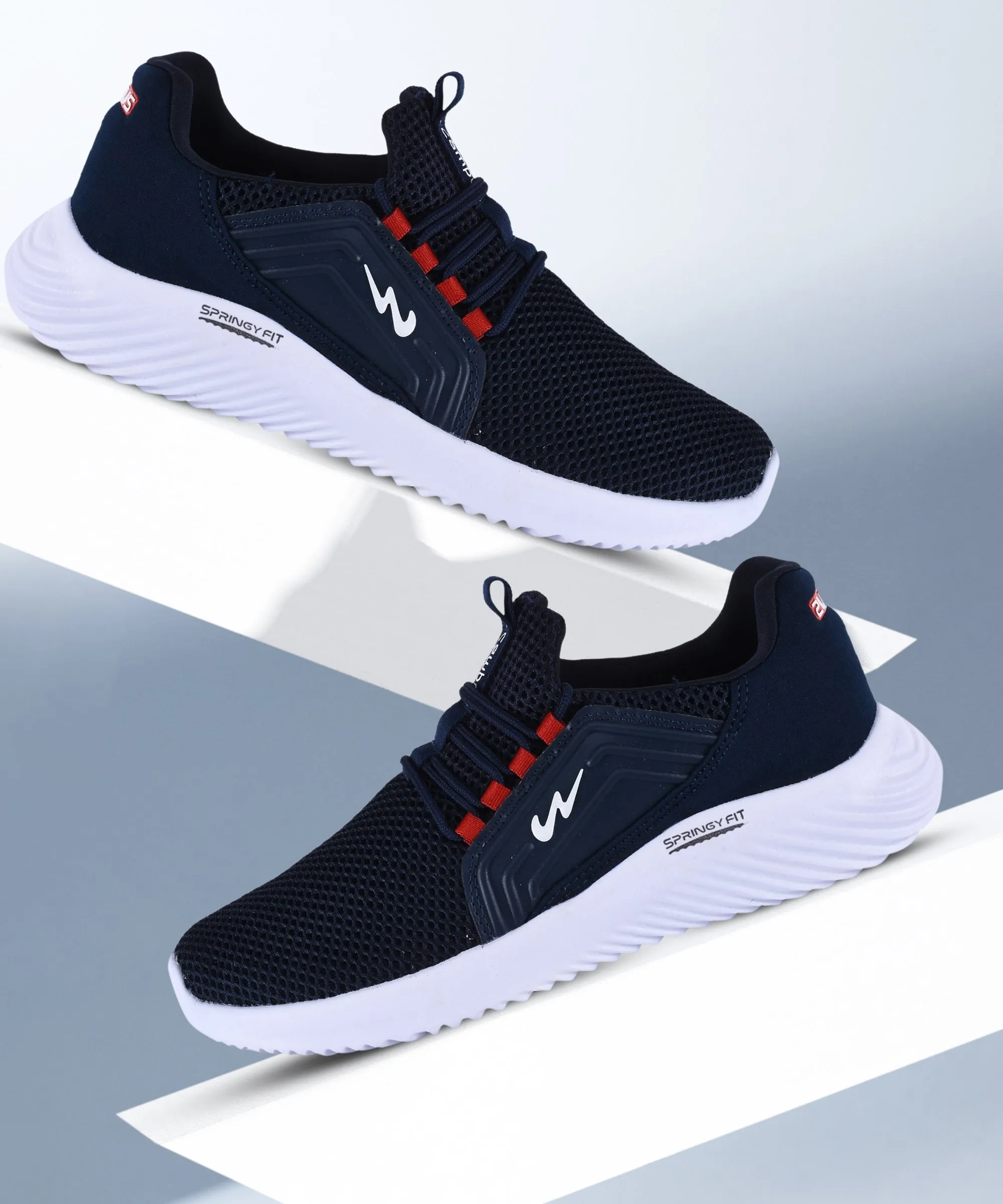 TYSON Pro Navy Men's Walking Shoes sold by Campus Shoes product image thumbnail 5