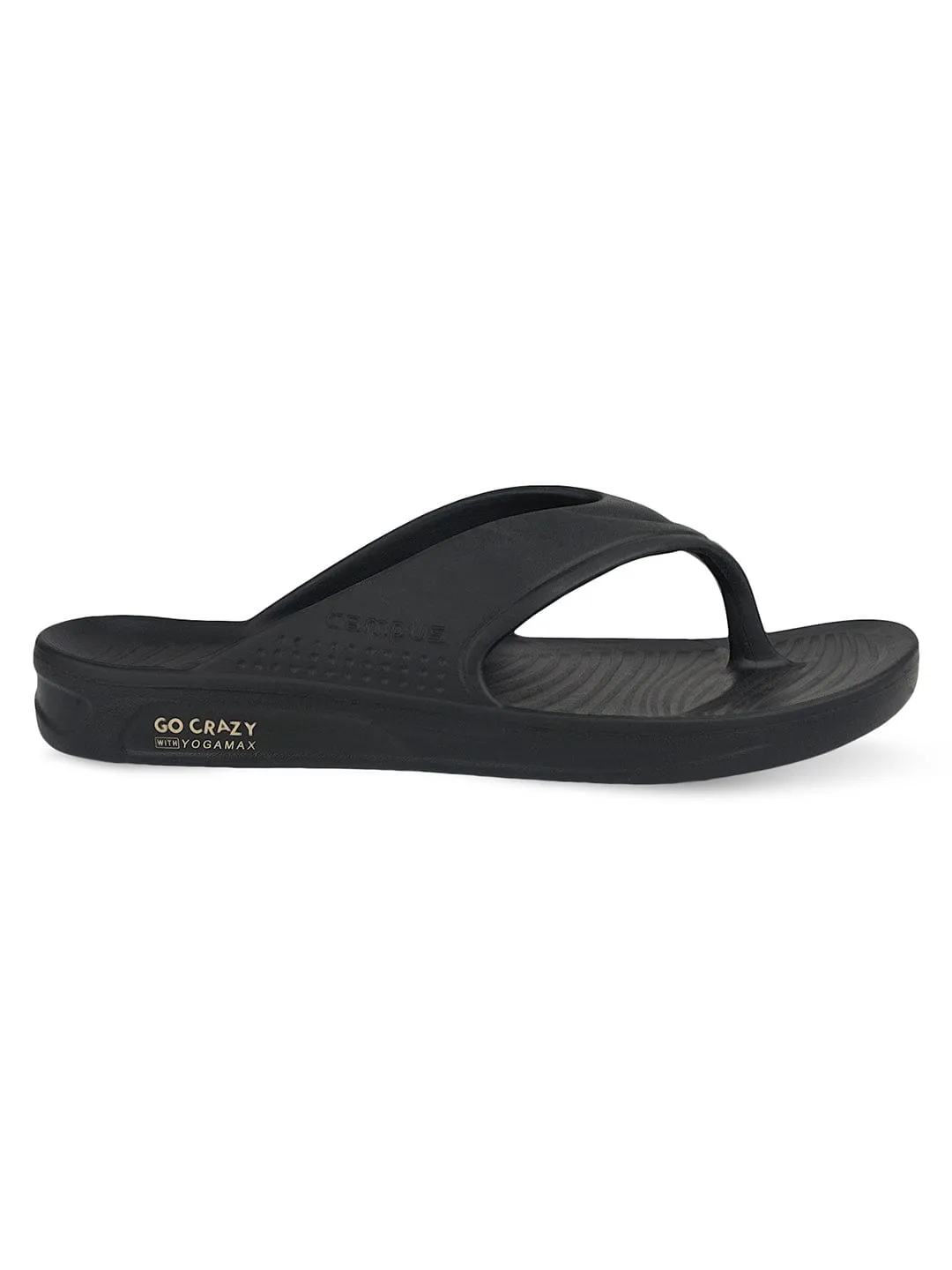 SL-450 Black Men's Flip Flops sold by Campus Shoes product image thumbnail 2
