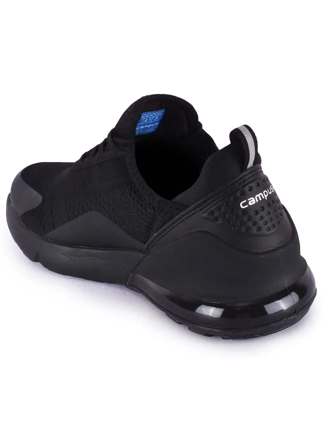 DRAGON Black Men's Running Shoes sold by Campus Shoes product image thumbnail 3