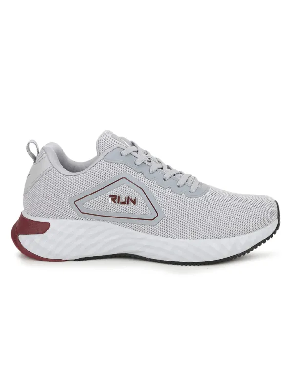 RUN Grey Men's Running Shoes sold by Campus Shoes