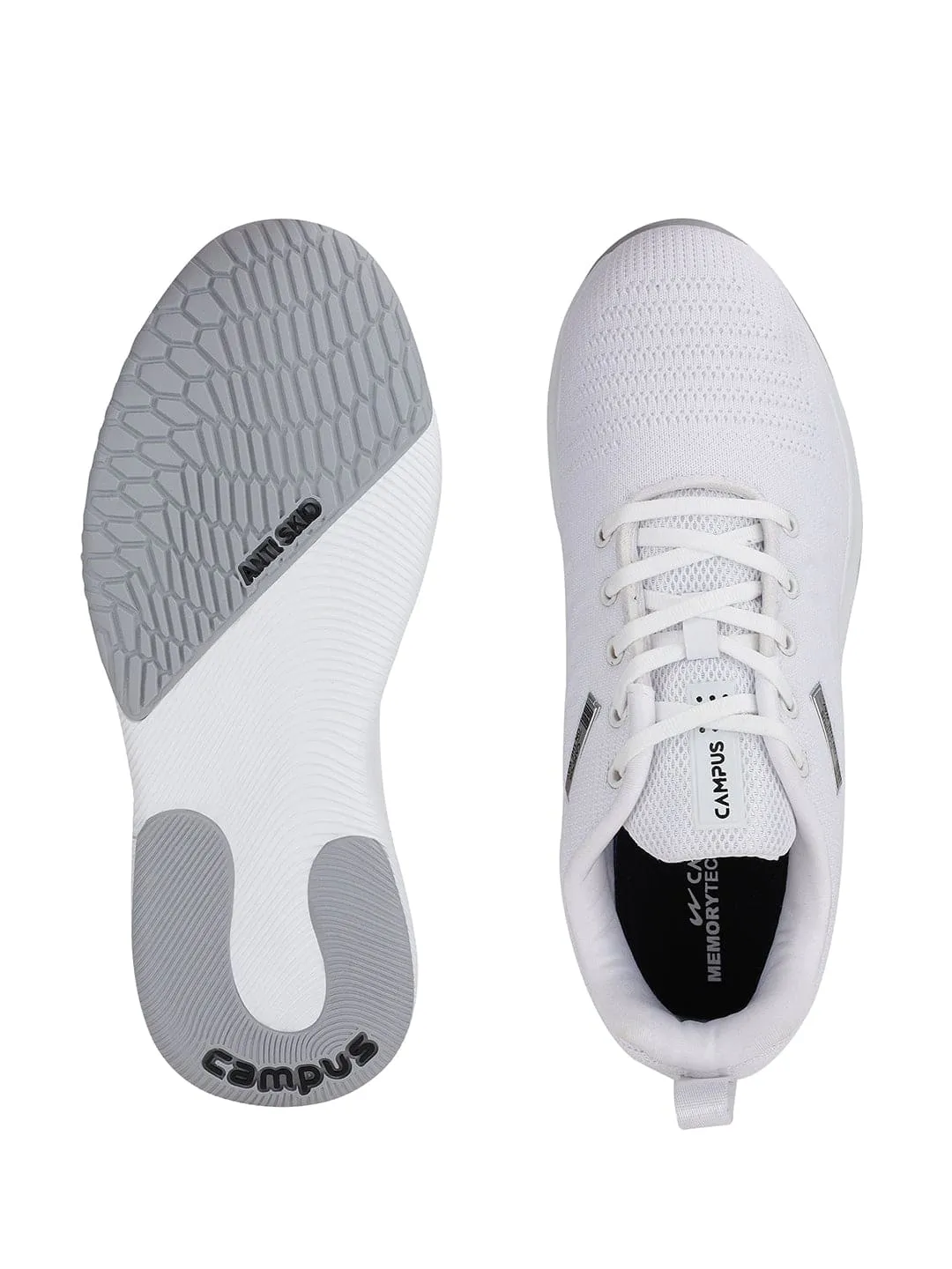 TOLL White Men's Sports Shoes sold by Campus Shoes product image thumbnail 4