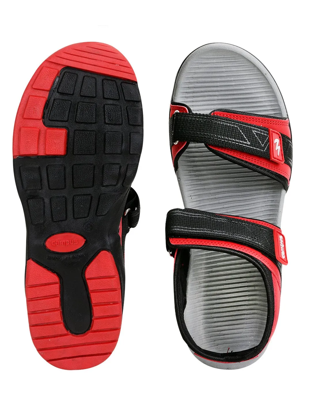 SD-071 Red Men's Sports Sandal sold by Campus Shoes product image thumbnail 4