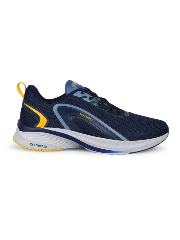VERTIGO Navy Men's Running Shoes sold by Campus Shoes