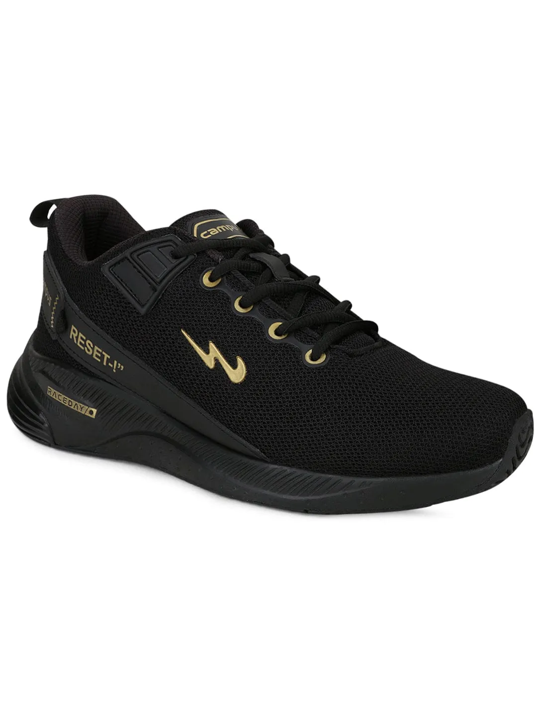 REFRESH PRO Black Men's Running Shoes sold by Campus Shoes product image thumbnail 2