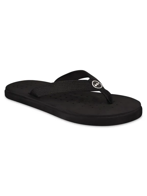 GC-1037B Black Men's Flip Flops sold by Campus Shoes