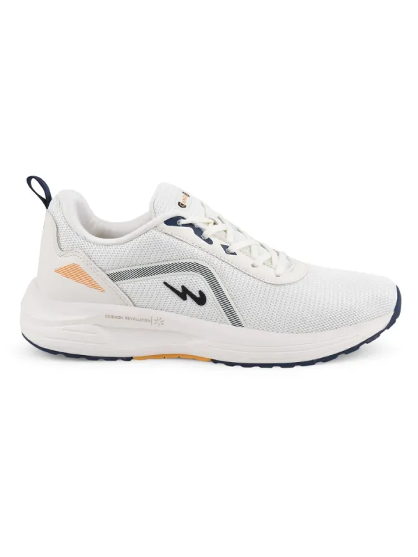 CAMP-GLACIER White Men's Running Shoes sold by Campus Shoes