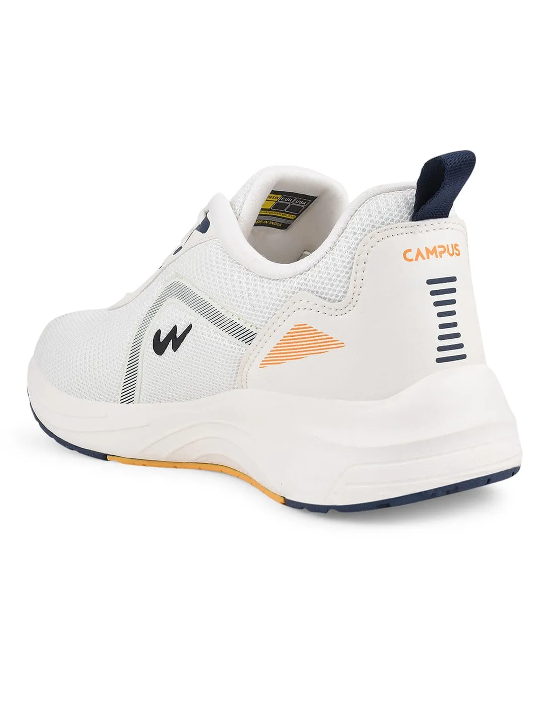 CAMP-GLACIER White Men's Running Shoes sold by Campus Shoes product image thumbnail 3
