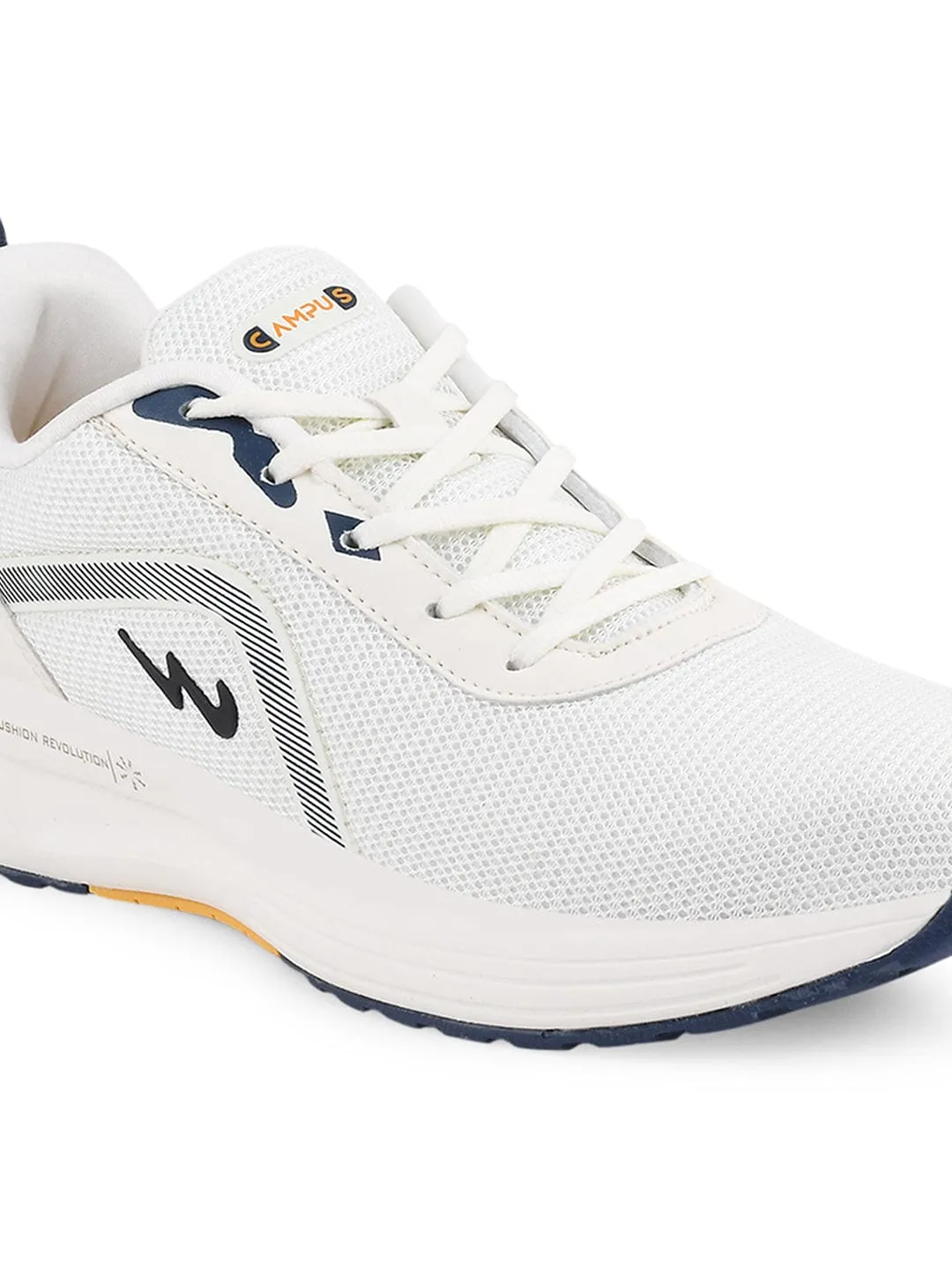 CAMP-GLACIER White Men's Running Shoes sold by Campus Shoes product image thumbnail 5