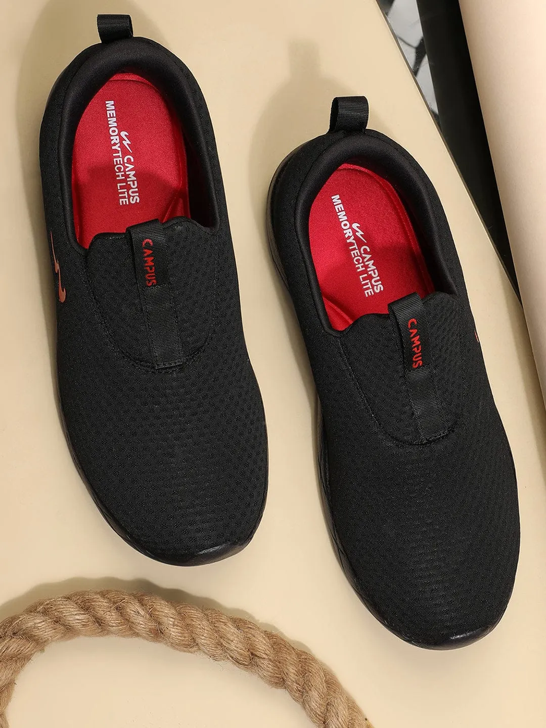 CAMP CHARLS Black Men's Casual Shoes sold by Campus Shoes product image thumbnail 5