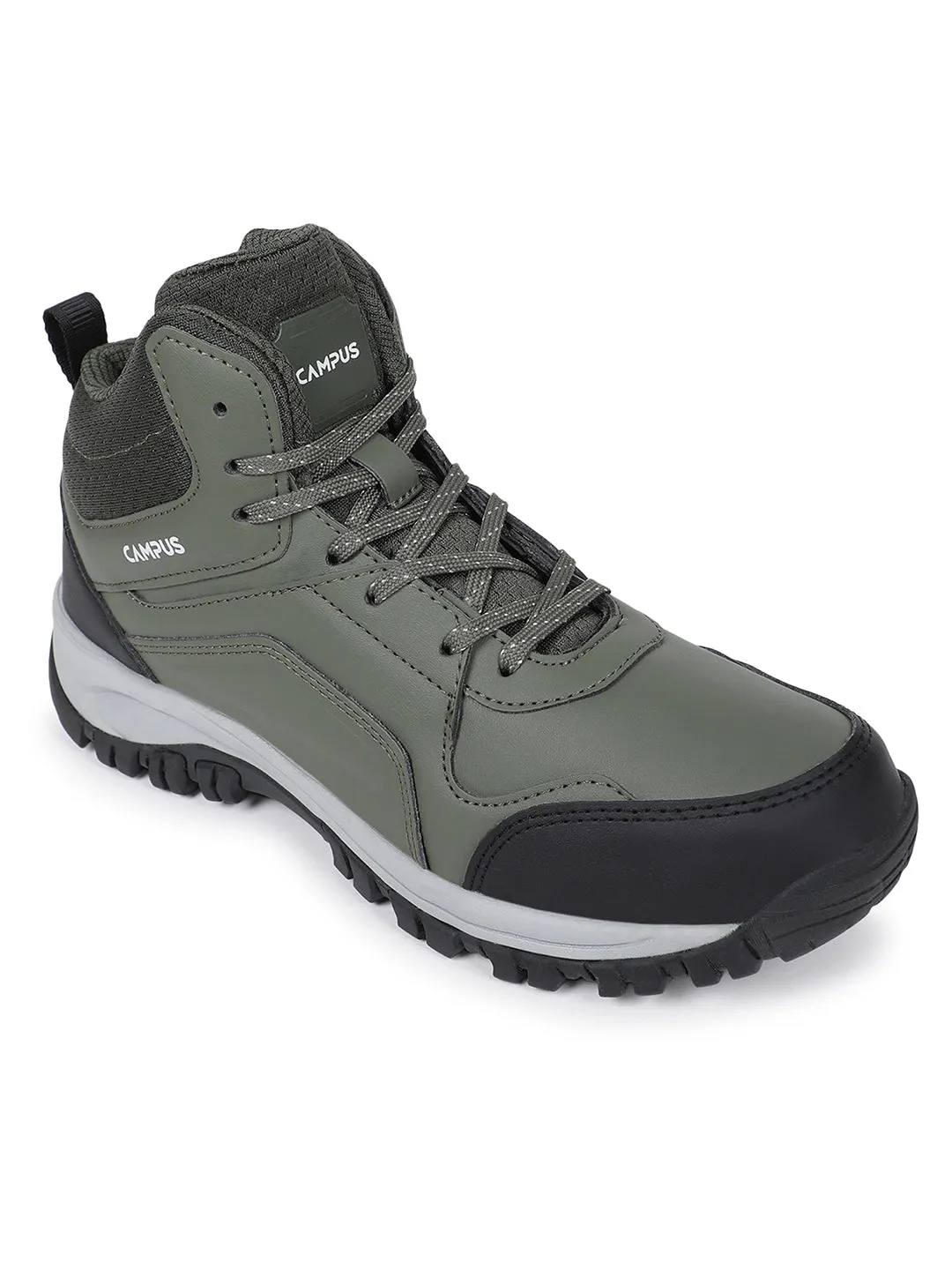 NEBULA Olive Men's Sneakers sold by Campus Shoes product image thumbnail 2