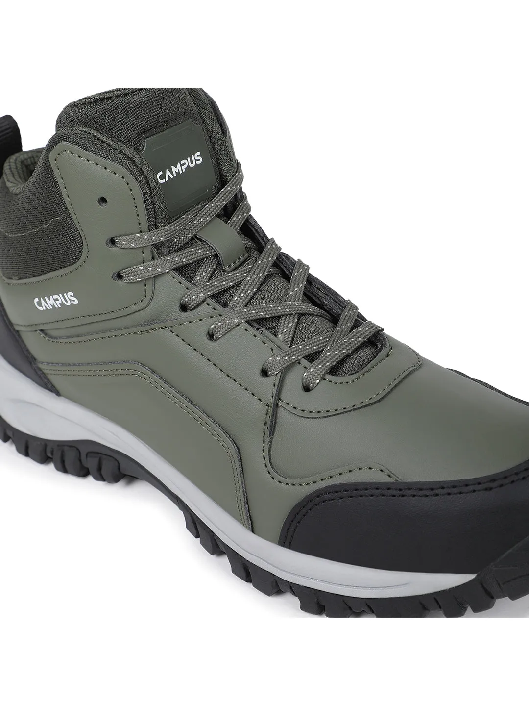 NEBULA Olive Men's Sneakers sold by Campus Shoes product image thumbnail 5