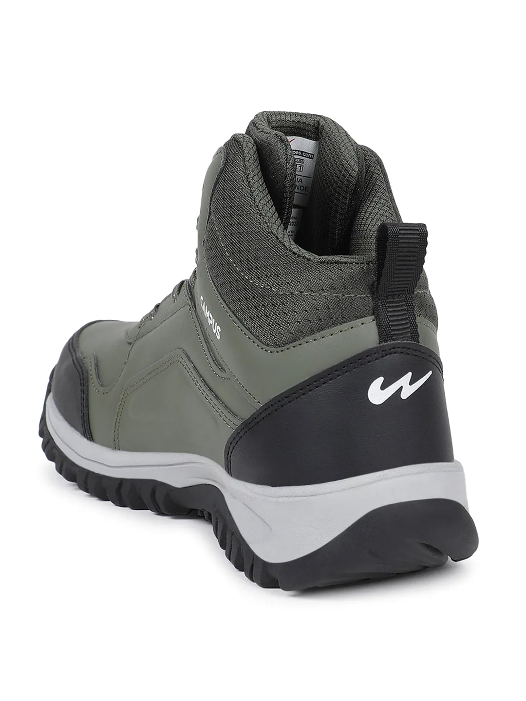 NEBULA Olive Men's Sneakers sold by Campus Shoes product image thumbnail 3