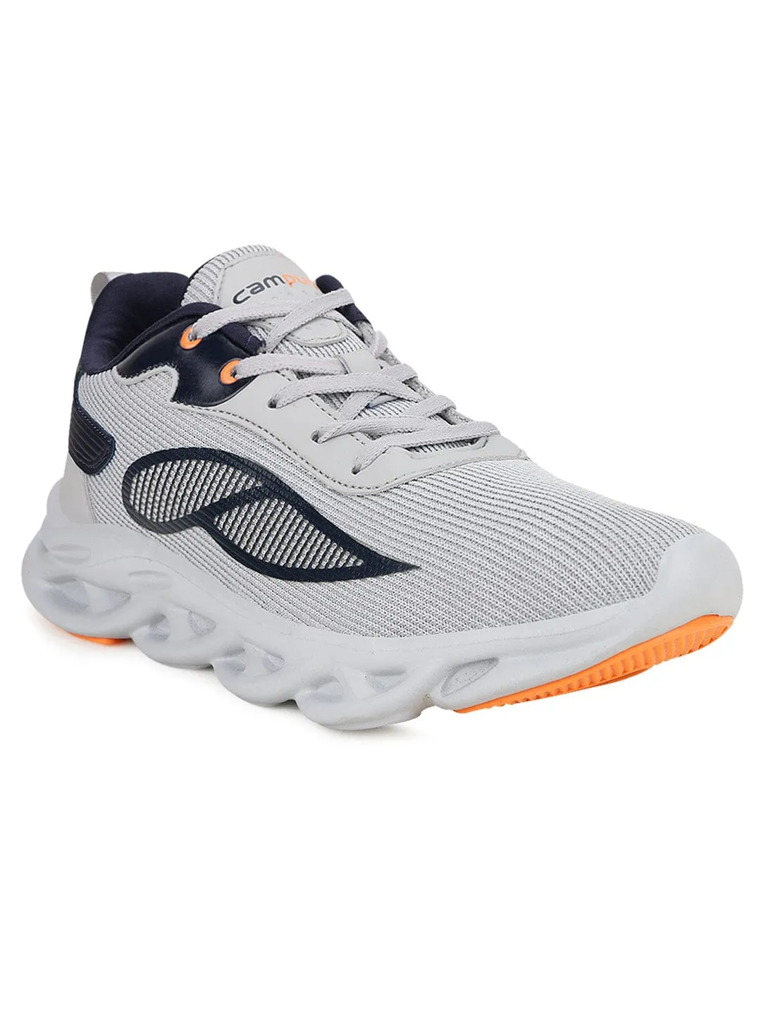 RHODIUM Grey Men's Running Shoes sold by Campus Shoes product image thumbnail 2