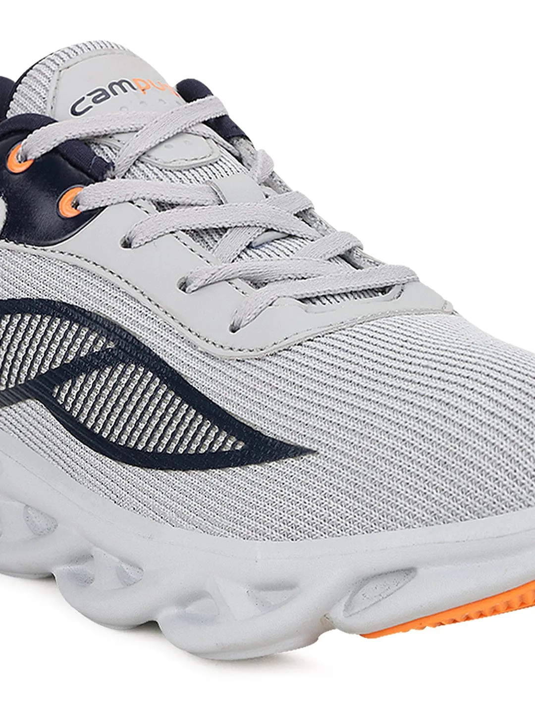 RHODIUM Grey Men's Running Shoes sold by Campus Shoes product image thumbnail 4