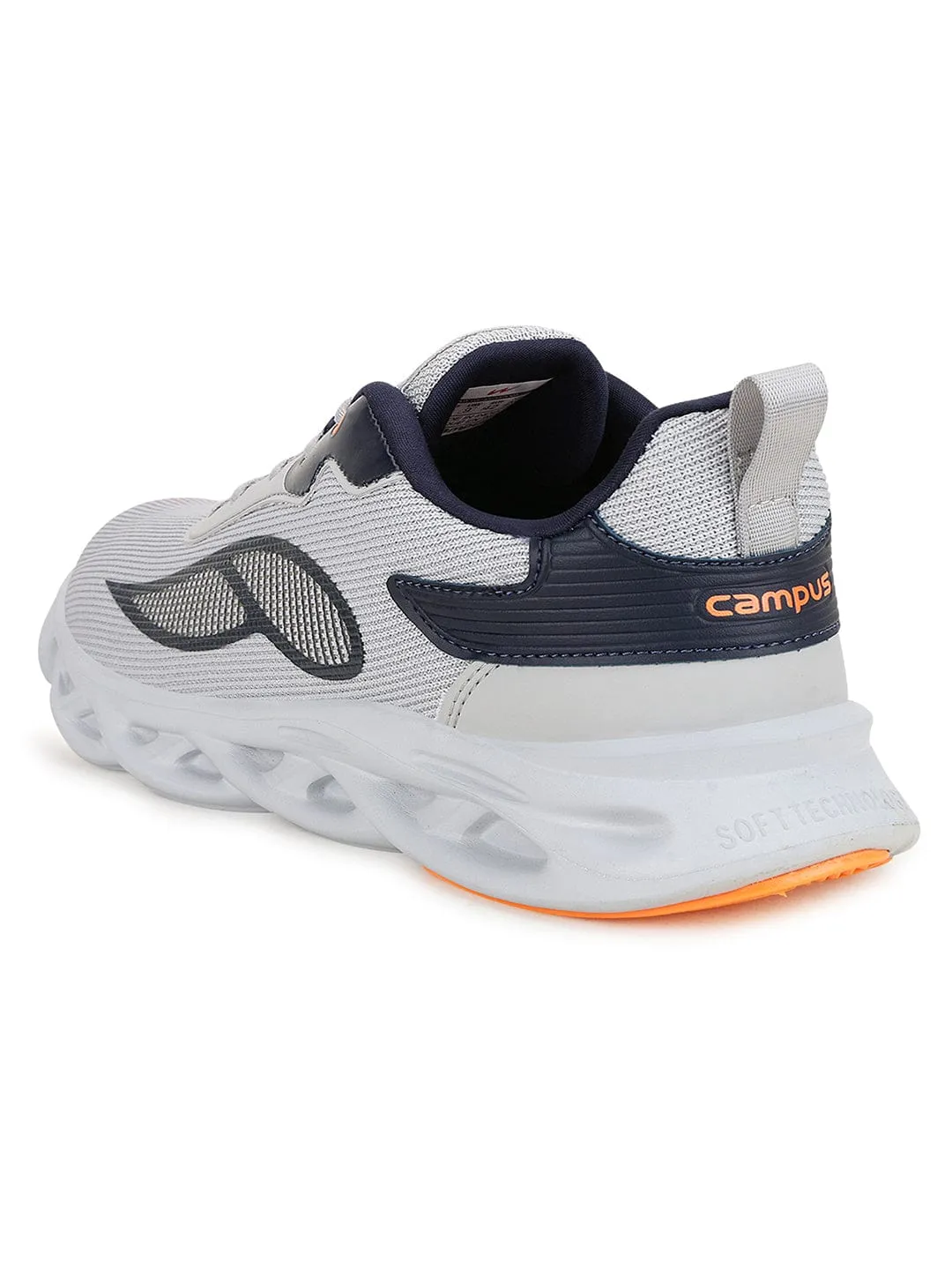 RHODIUM Grey Men's Running Shoes sold by Campus Shoes product image thumbnail 3