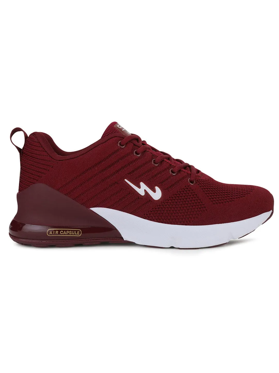 MIKE N Burgundy Men's Running Shoes sold by Campus Shoes