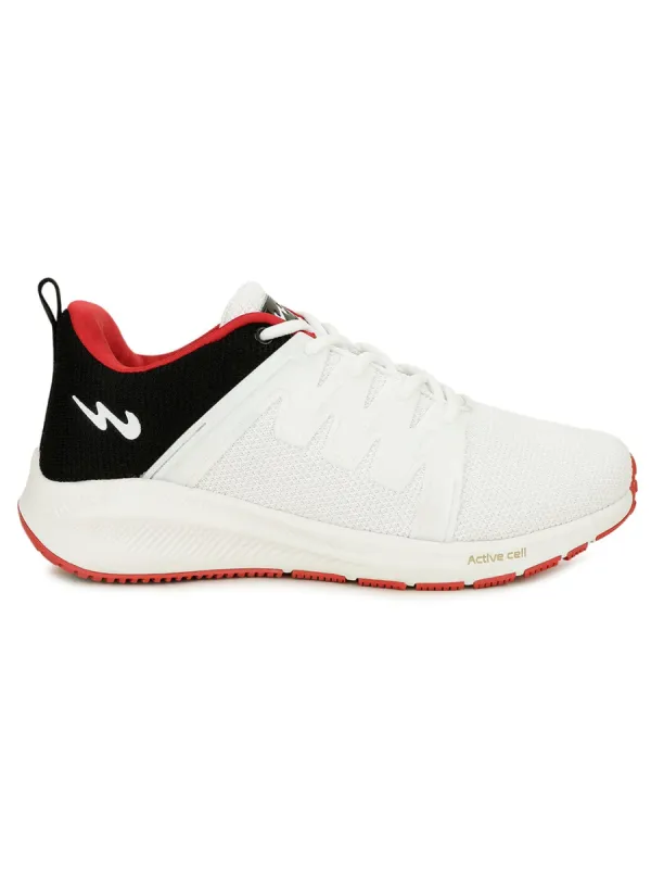 ALIC White Men's Running Shoes sold by Campus Shoes
