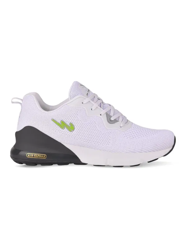 CRAVE White Men's Running Shoes sold by Campus Shoes
