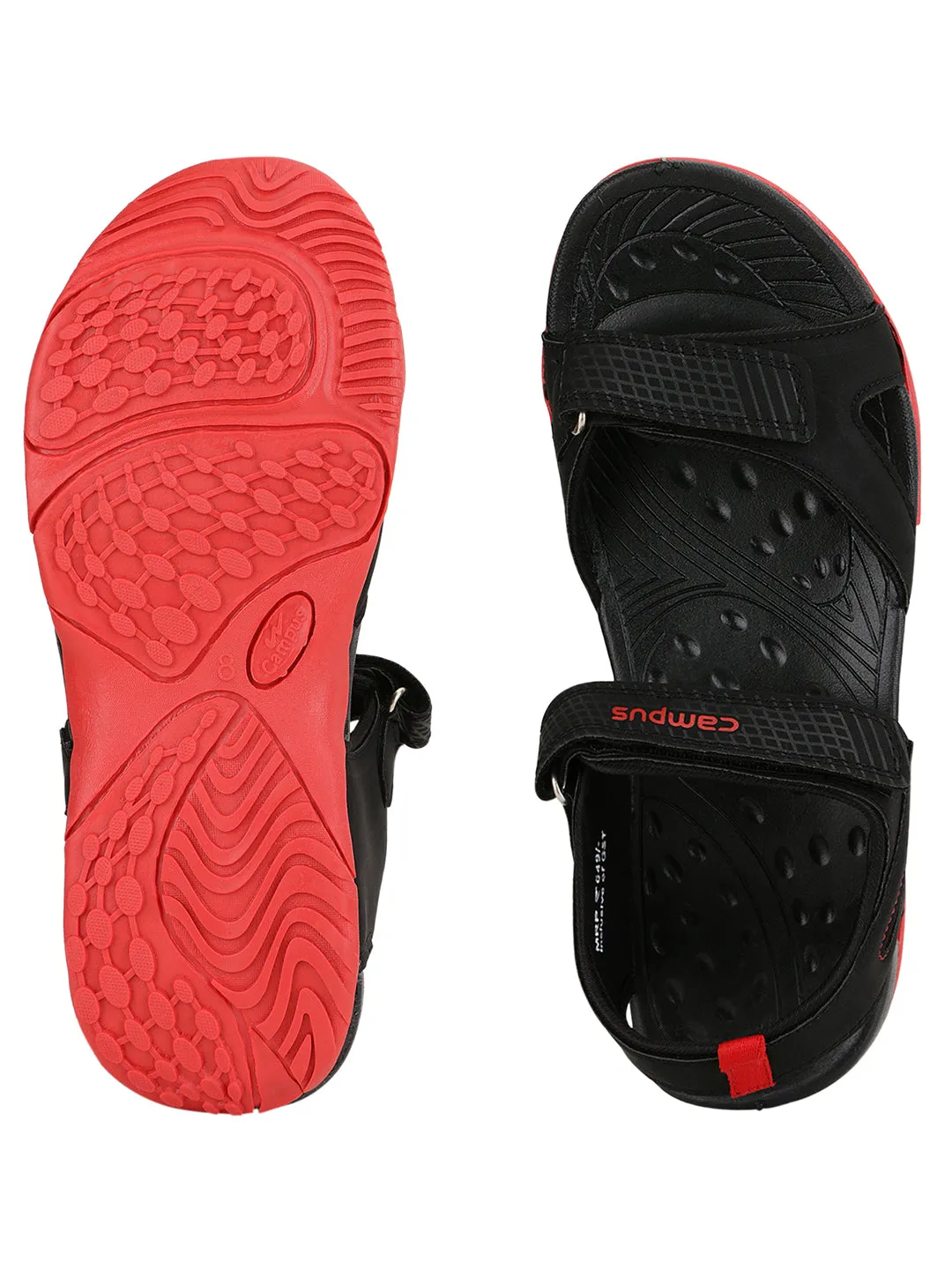 2GC-12 Black Men's Sports Sandals sold by Campus Shoes product image thumbnail 5